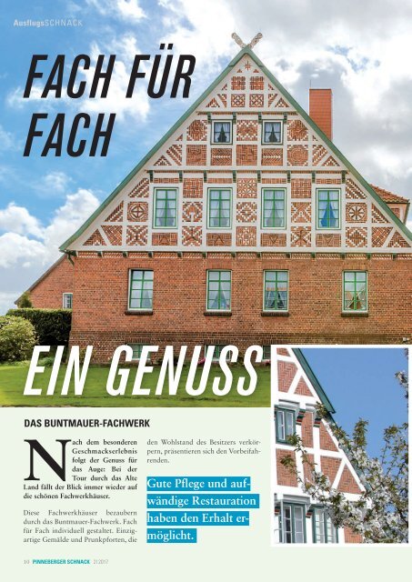 Pinneberger Schnack September/ Oktober 2017 2. Ausgabe
