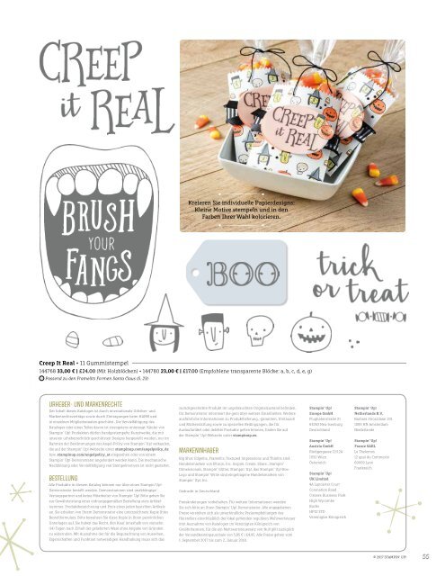 STAMPIN' UP! Herbst-Winter-Katalog-2017-2018