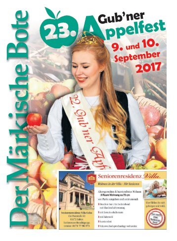 Appelfest Guben 2017