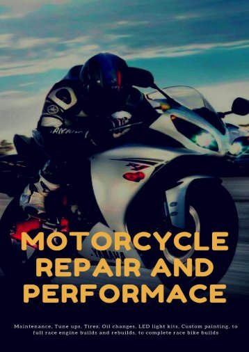 Motorcycle Repair And Performance