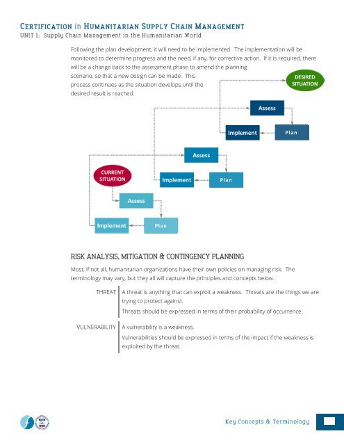 CHSCM 3.0 - Unit 1 - SCM in the Humanitarian World