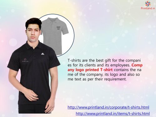 PrintLand.in - Buy Promotional or Corporate T Shirts with Logo Printed in Bulk Online India