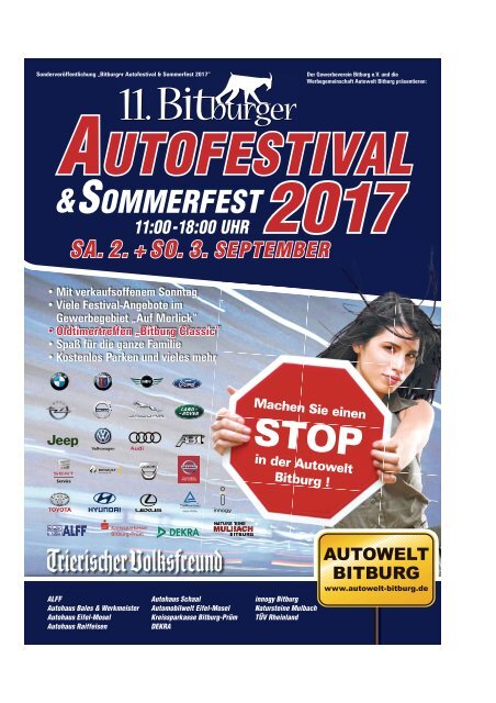 11. Bitburger Autofestival 2017