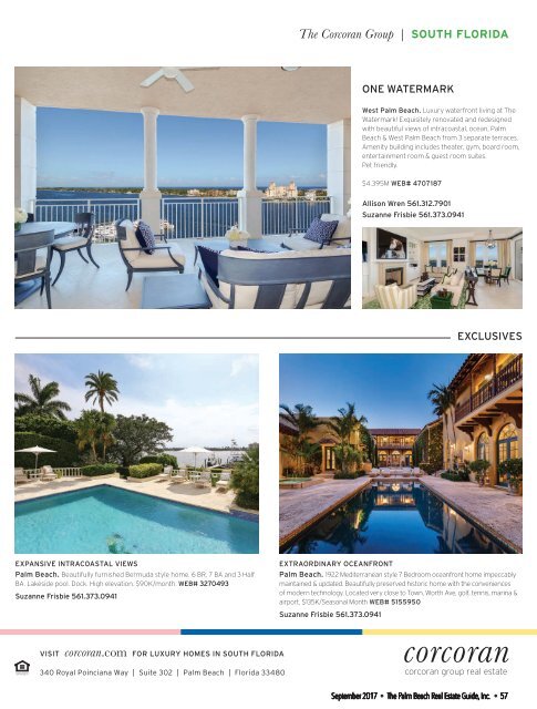 September 2017 Palm Beach Real Estate Guide