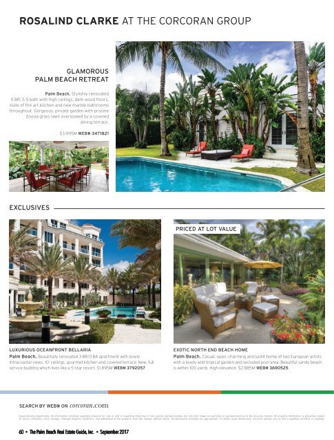 September 2017 Palm Beach Real Estate Guide