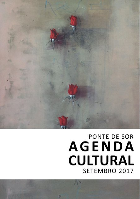 Agenda Cultural de setembro 2017