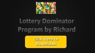 Lottery_Dominator_Program_By_Richard_Lustig