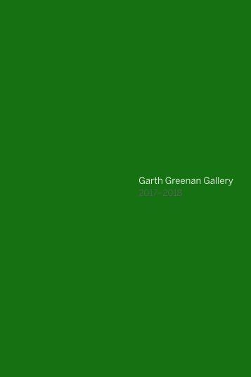 Garth Greenan Season Booklet 2017-2018