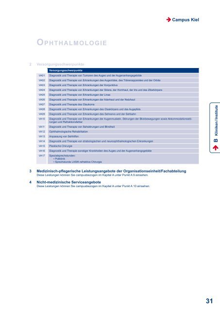 Qualitätsbericht 2009 - UKSH Universitätsklinikum Schleswig-Holstein