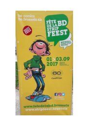 Visite à la Fête de la BD à Bruxelles