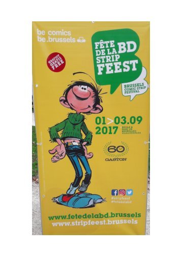 Visite à la Fête de la BD à Bruxelles