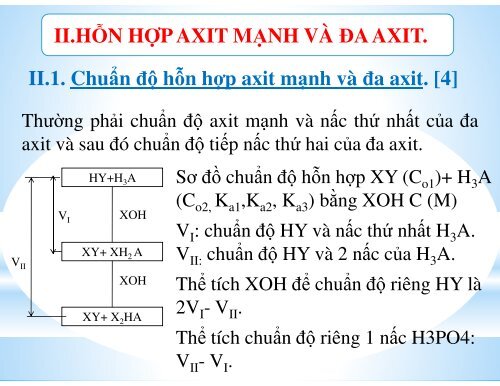 TÌM HIỂU VỀ CHUẨN ĐỘ ĐA AXIT - ĐA BAZƠ