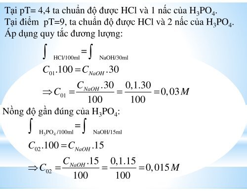 TÌM HIỂU VỀ CHUẨN ĐỘ ĐA AXIT - ĐA BAZƠ