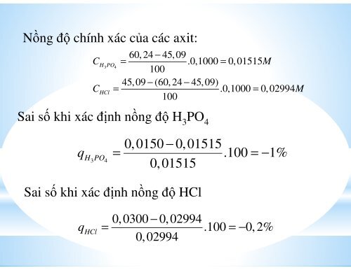 TÌM HIỂU VỀ CHUẨN ĐỘ ĐA AXIT - ĐA BAZƠ