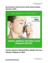 North America Metered Dose Inhaler Devices Market Outlook to 2023