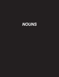 Nouns