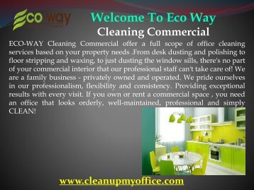 professional janitorial service in New Jersey