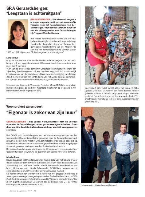 Editie Ninove 6 september 2017