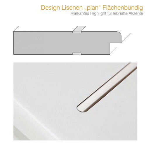 dwb Wohnraumtüren CPL Holz Design Line mit Lisene L4 Eiche roheffekt