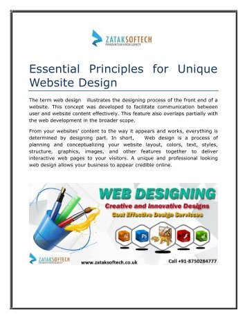 Professional Web Design Company in UK