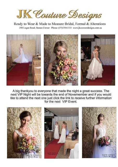 JK Couture Bridal and Evening eMagazine Issue 3