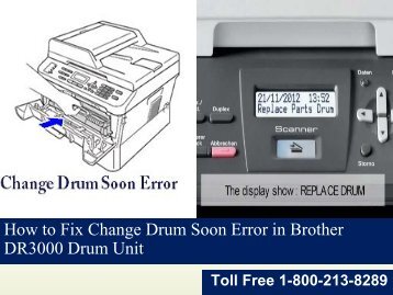 How to Fix Change Drum Soon Error in Brother DR3000 Drum Unit