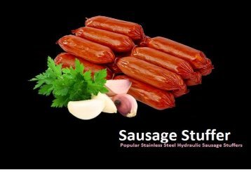 Stainless Steel Vertical Sausage Stuffer