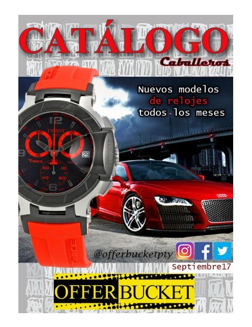 CATALOGO DE CABALLEROS SEPTIEMBRE