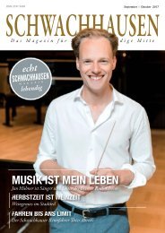 SCHWACHHAUSEN Magazin | September-Oktober 2017