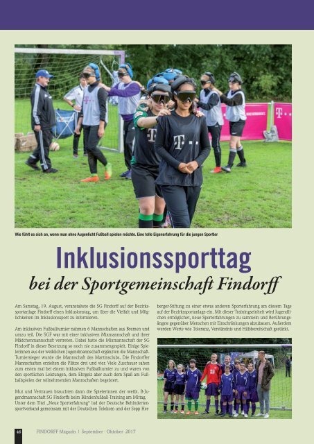 FINDORFF Magazin | September-Oktober 2017