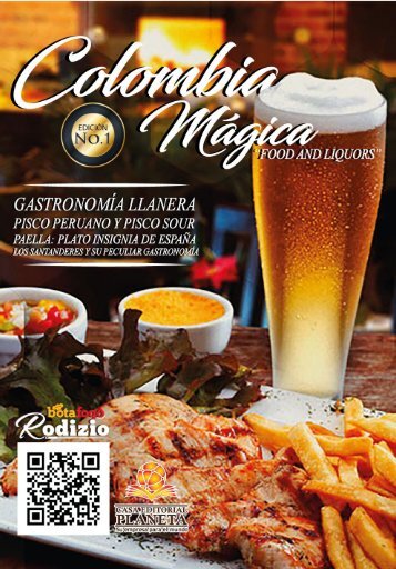 REVISTA COLOMBIA MAGICA FOOD AND LIQUORS