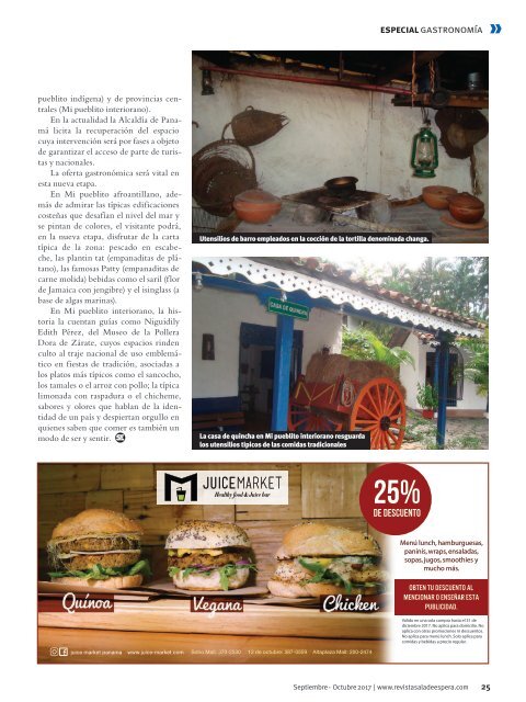 Revista Sala de Espera Panamá Nro. 86 Septiembre - Octubre