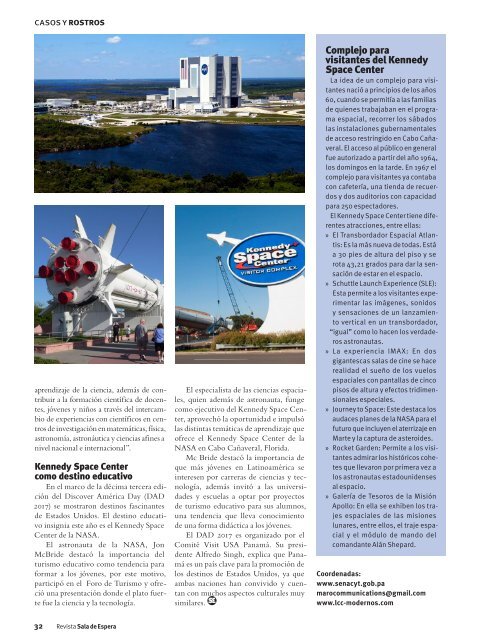 Revista Sala de Espera Panamá Nro. 86 Septiembre - Octubre