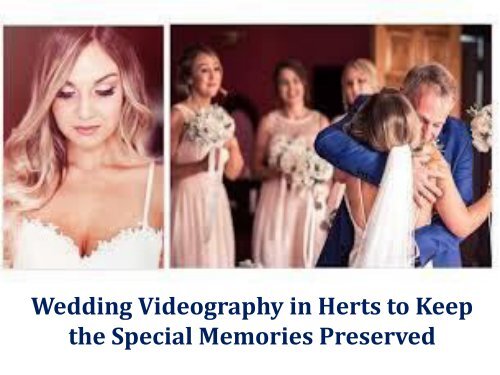 Wedding Videographer in Surrey