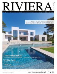 Riviera Sélections - Septembre 2017