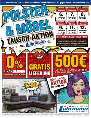 Polster & Möbel Tausch-Aktion