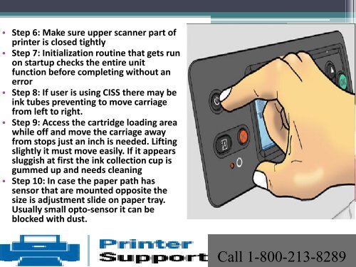 How to fix Epson Printer Error Turn Power.