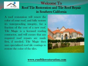 Commercial Roof Repair in San Diego County, CA