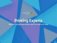 Business Branded Products - Chameleon Print Group