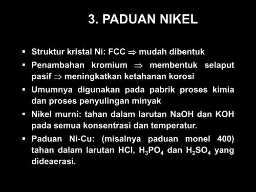 001 PEMILIHAN MATERIAL ( Bapak Ir. Nizhamul Latif, M.Sc)