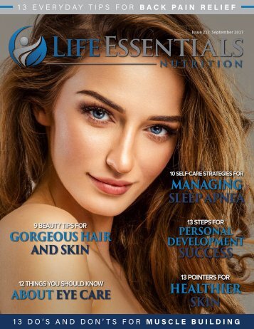 Life Essentials Magazine - September 2017