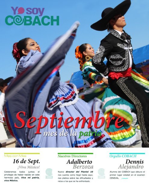 REVISTA Yo soy COBACH Septiembre