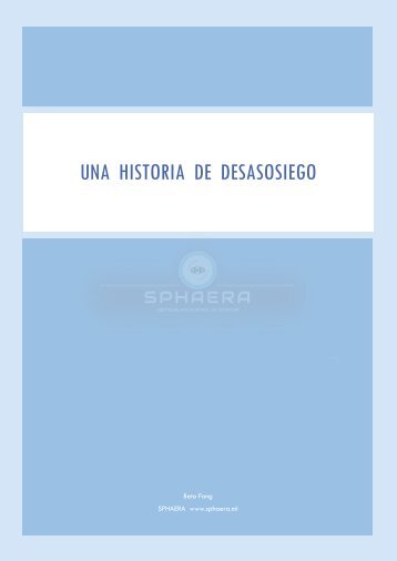 Una Historia de Desasosiego