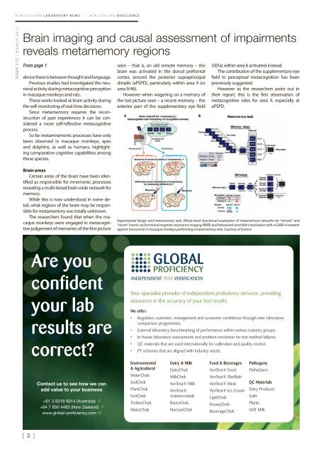 Laboratory news & BioScience March 2017