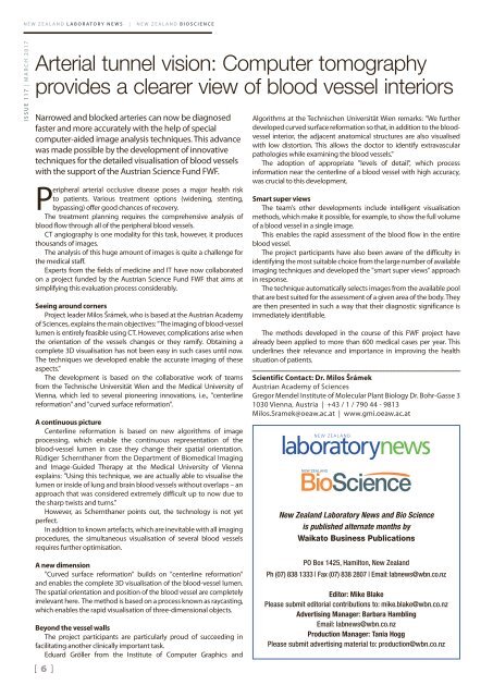 Laboratory news & BioScience March 2017