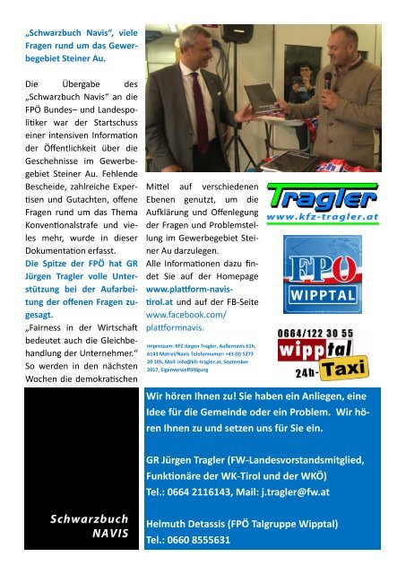 Septemberfest 2017 bei KFZ Tragler