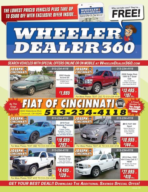 Wheeler Dealer Issue 36, 2017