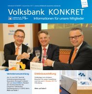 Volksbank KONKRET September 2017