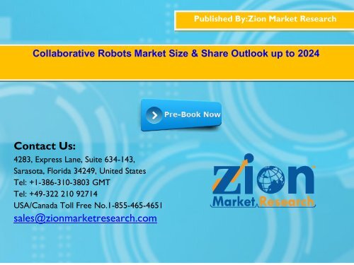 Global Collaborative Robots Market, 2016–2024