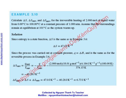 LECTURE PHYSICAL CHEMISTRY 3rd EDITION ROBERT G. MORTIMER